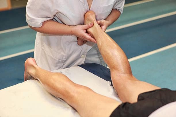 Physiotherapy treatment for a yoga student in Rishikesh