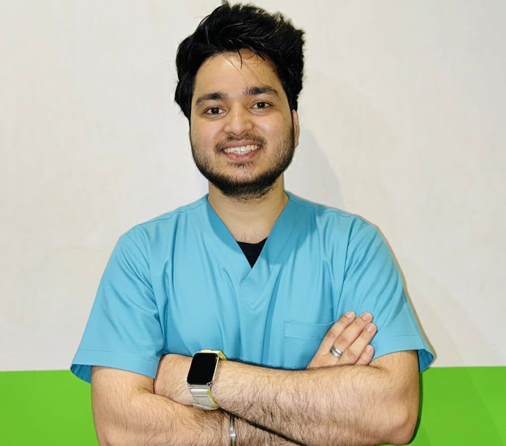 Dr. Sachin Panwar, Clinical Physiotherapist — certified in chiropractic adjustments, osteopathic techniques and manual therapy
